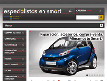Tablet Screenshot of especialistasensmart.com